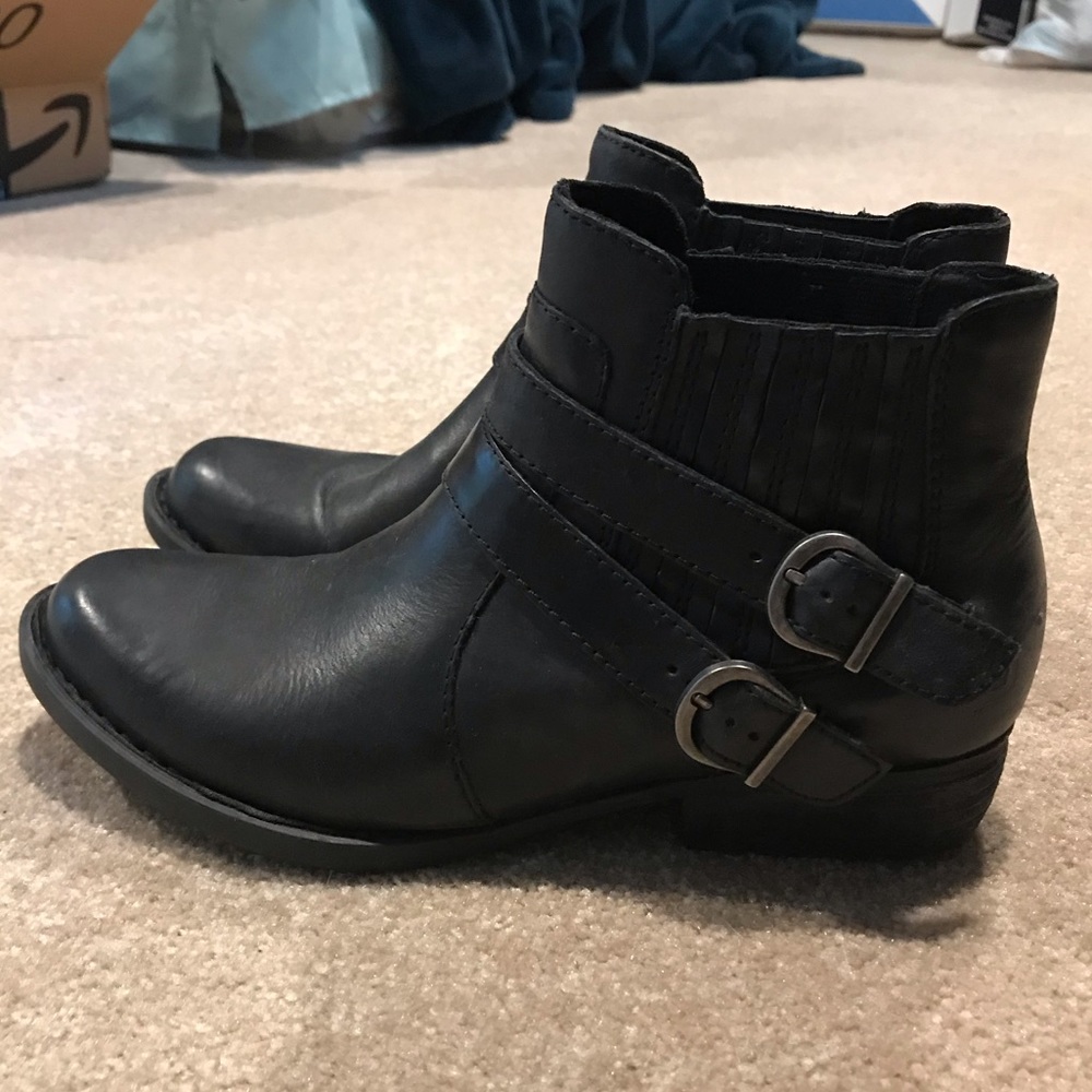 Born Black Ankle Boots